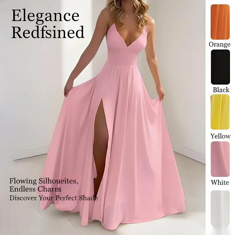 🔥spring new women's clothing cross-border suspender dress
