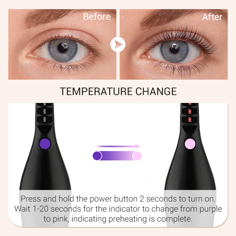 💥 Daily Sales of 4200+ Electric Eyelash Curler for Instant Glam ✨