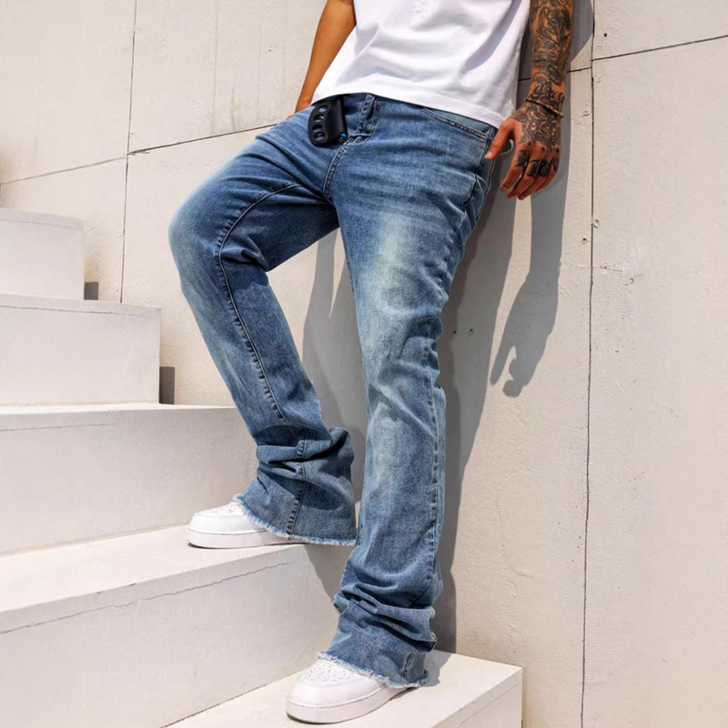 ⏰Men's Streetwear Style Flare Jeans