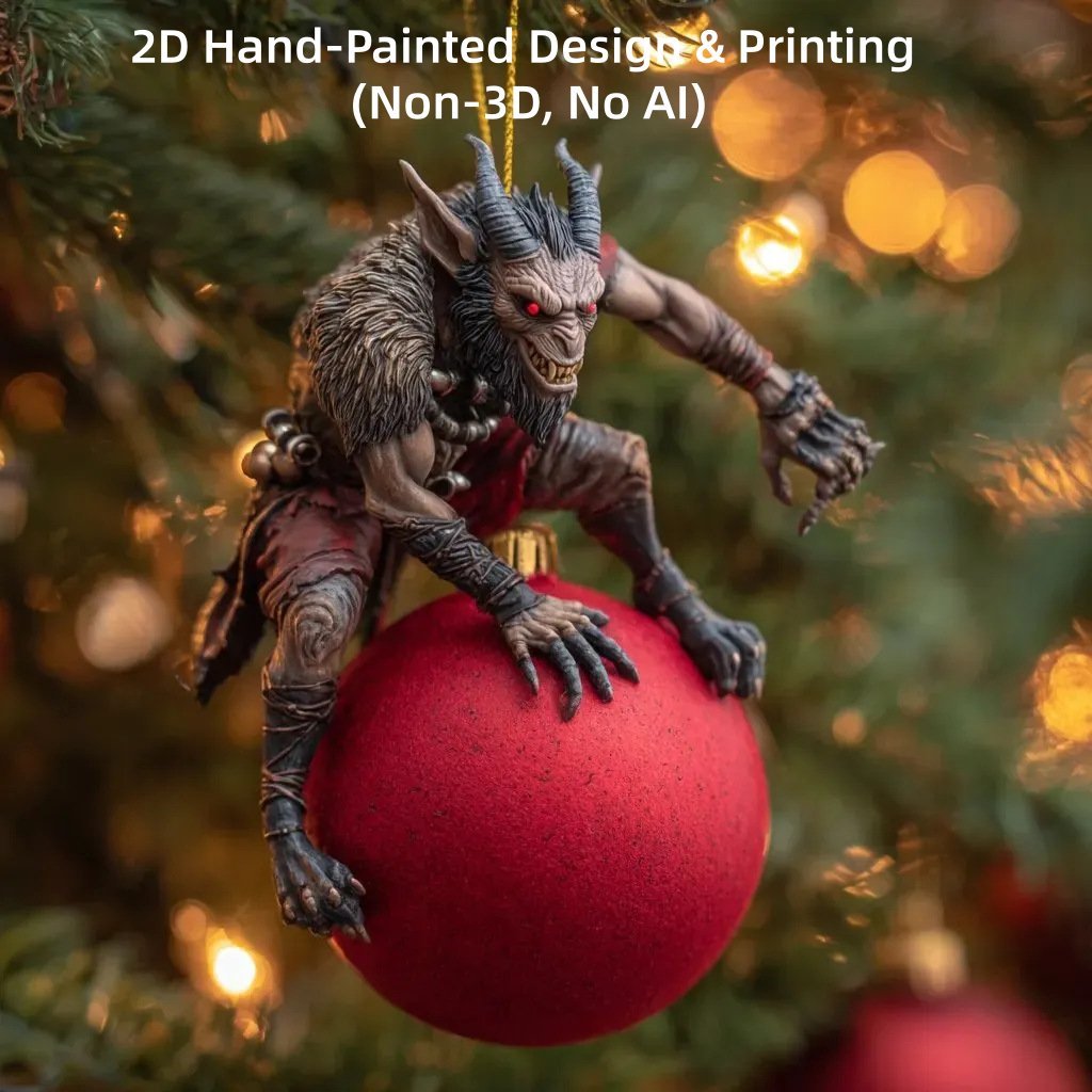 🔥Sinterklaas Day🎁 – 2D Acrylic Christmas Ornament