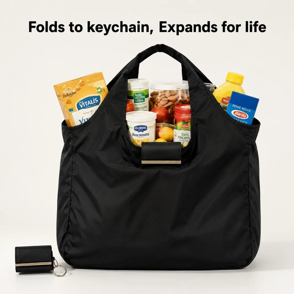 Foldable Keychain Storage Tote Bag