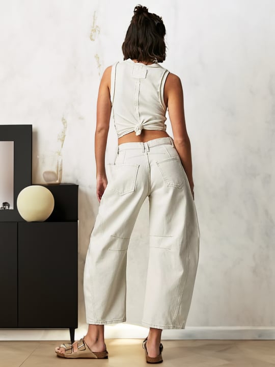 🔥🔥 Lucky You Mid-Rise Barrel Jeans