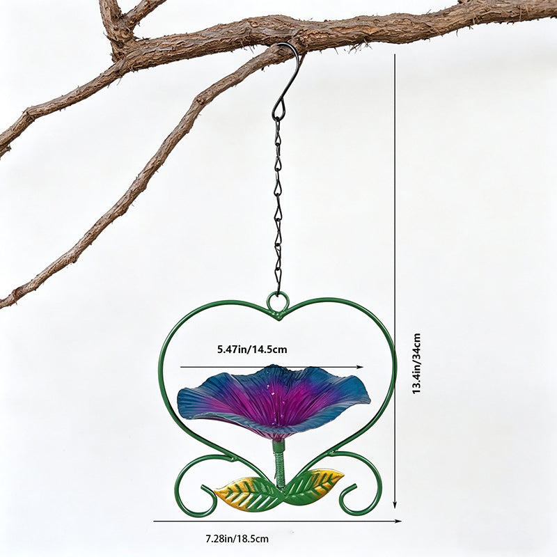 Outdoor Hanging Heart-Shaped Bird Feeder