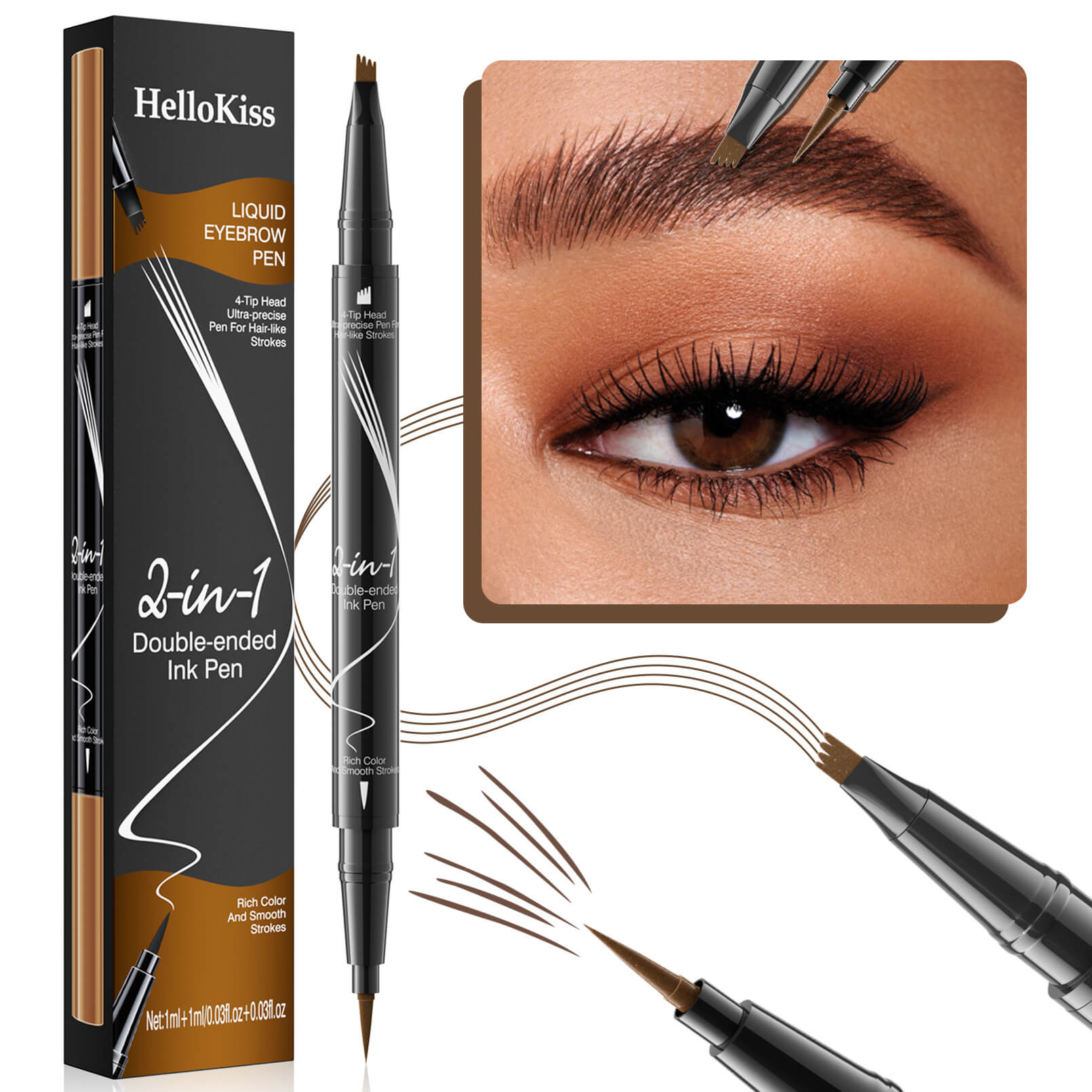 🔥BUY 1 GET 1 FREE💖Microblading Eyebrow Pencil 💥EACH ONLY $8.5💥