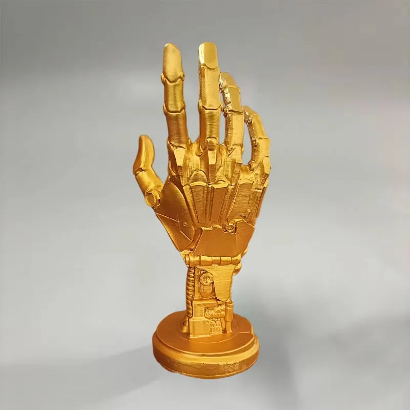 Cyberpunk Mechanical Hand Ornament – Futuristic Style for Your Space!