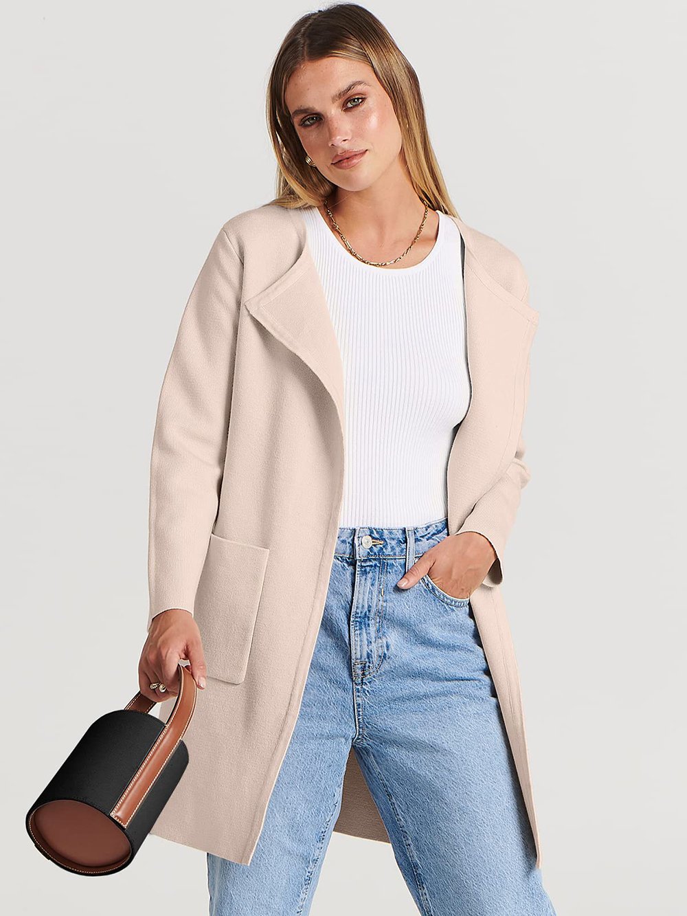 🔥🔥New Style Lapel Classy Coatigan