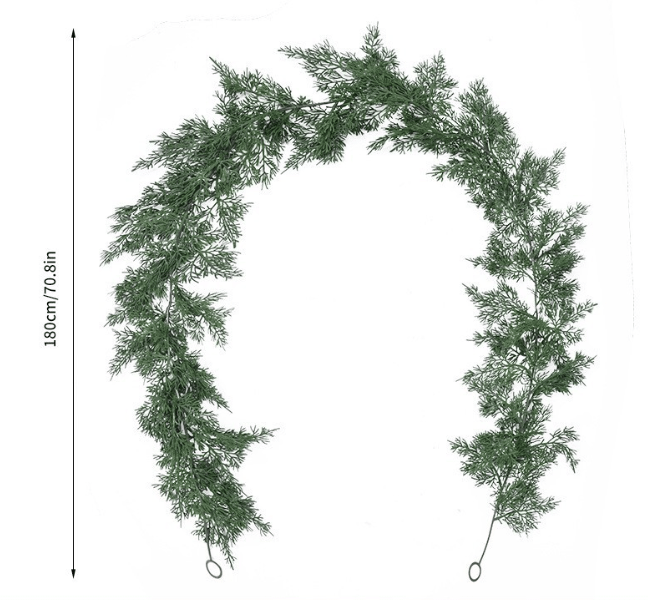 💕Lush Artificial Cedar Garland
