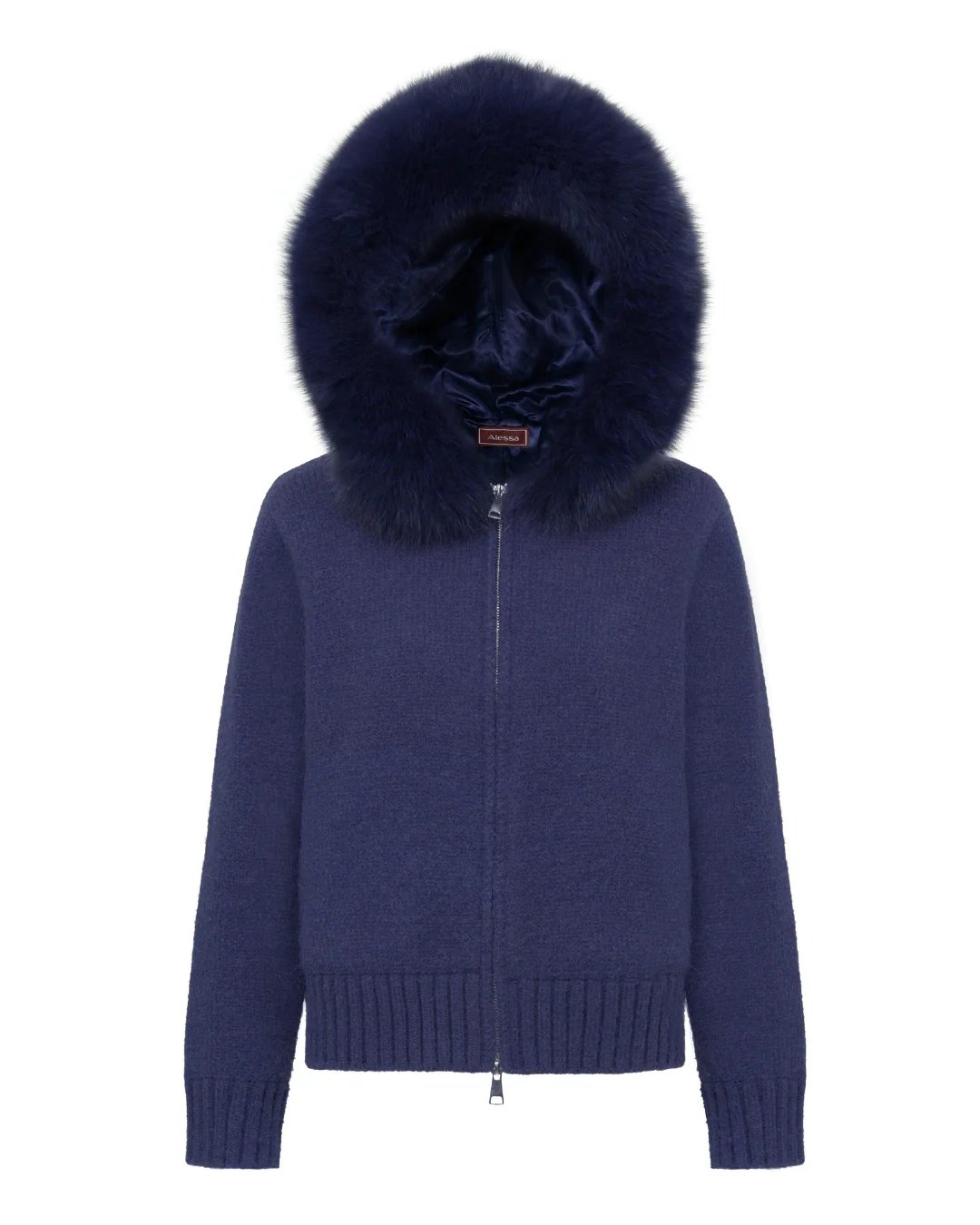 Fur Jacket Satin