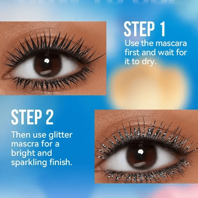 Colorful Glitter Mascara