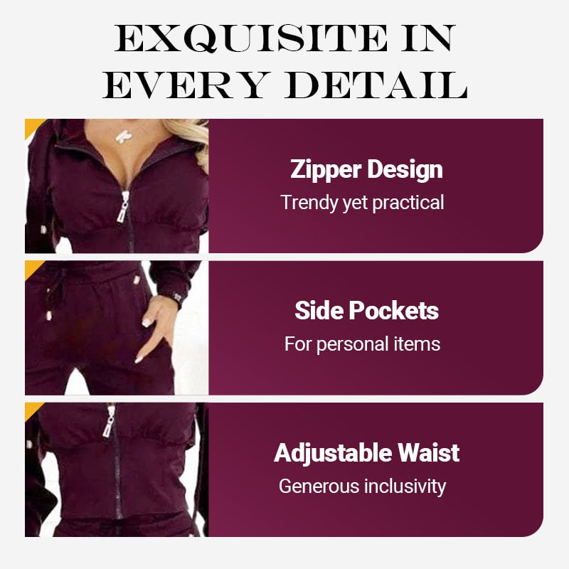 💖Limited Time Holiday Sale 40% OFF💖Women's 2-piece Sportswear Suit
