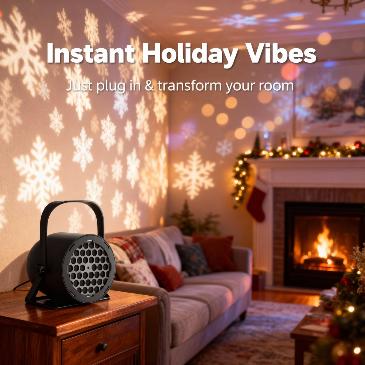 🔮Mini LED Christmas Projector Light
