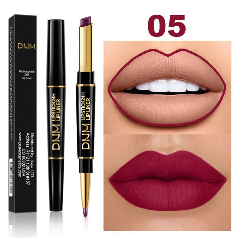 💖49% OFF💎$9.99💄2-in-1 Waterproof Lipstick Lip Liner