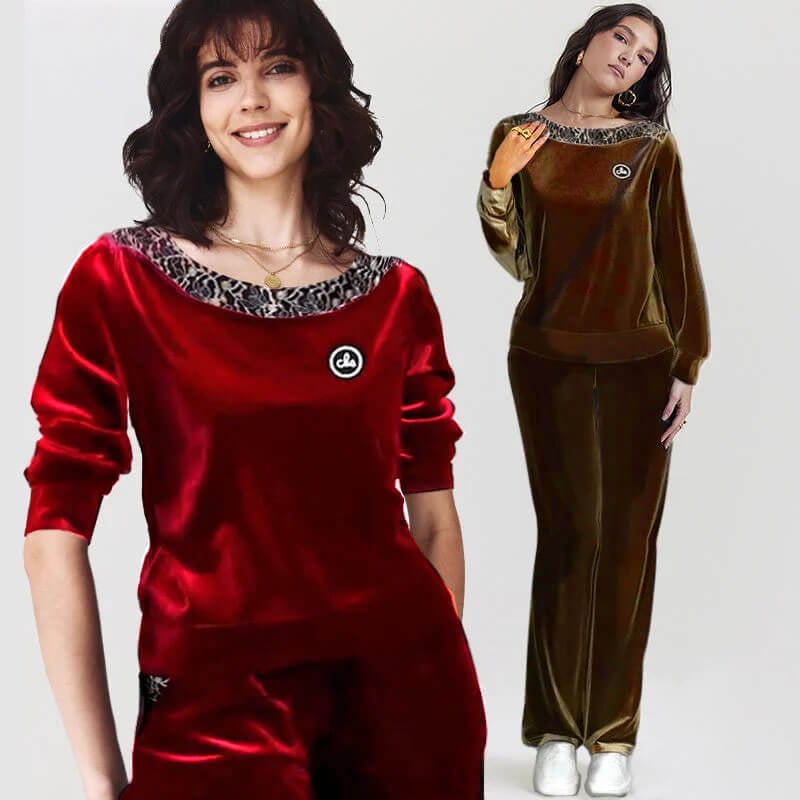 [🔥Best Gift for You] Women's Soft Casual Long Sleeve & Pants Suit