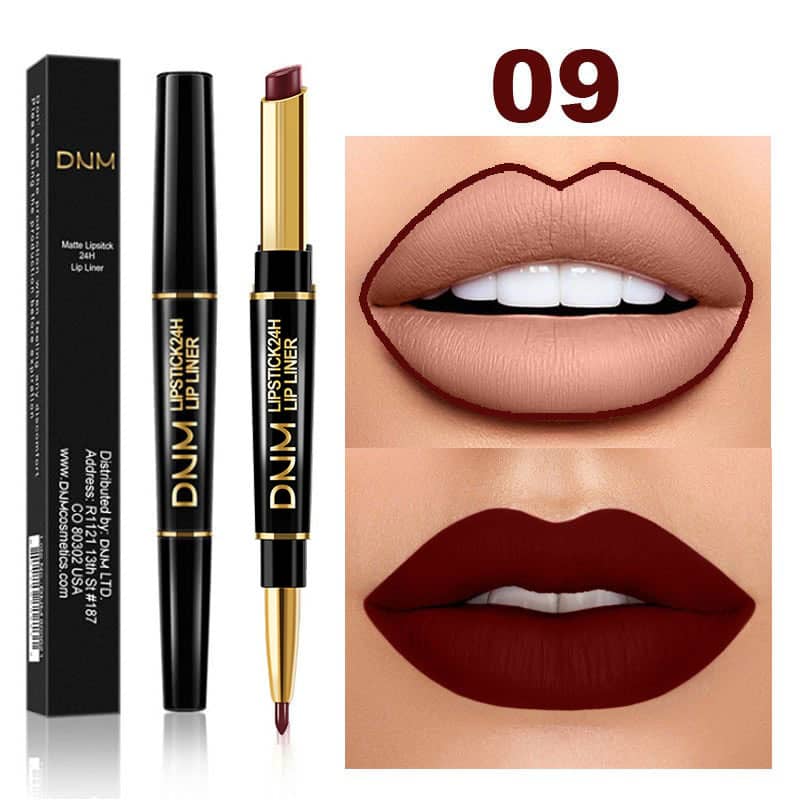 💖49% OFF💎$9.99💄2-in-1 Waterproof Lipstick Lip Liner