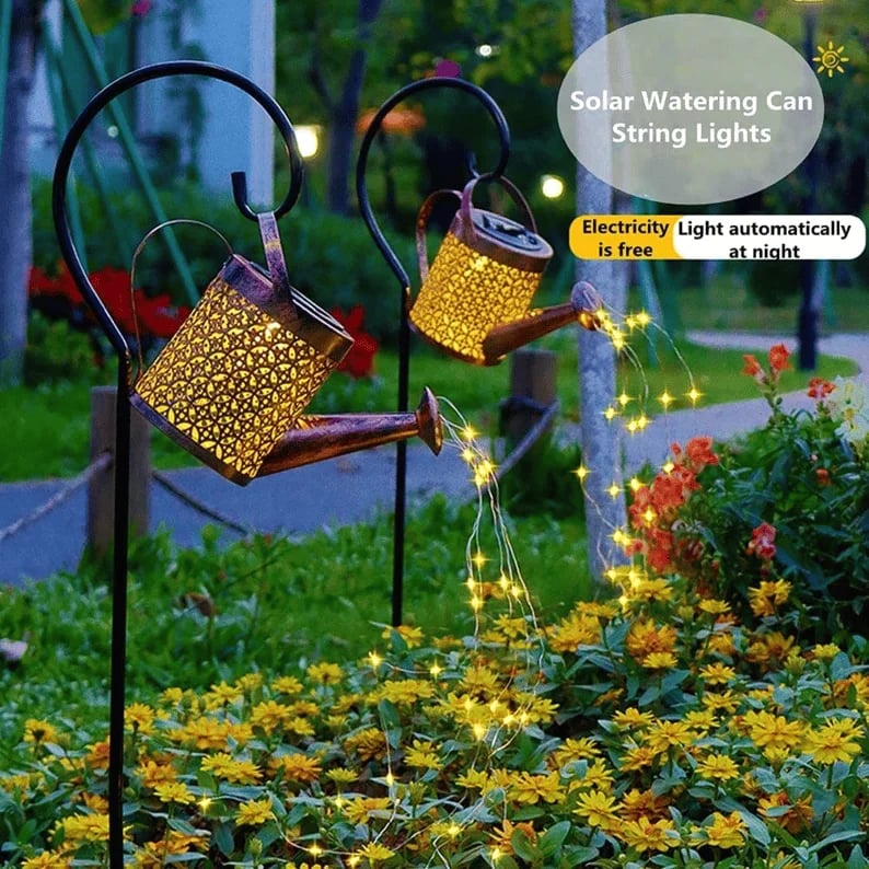 💦 Mother's Day Solar Waterfall Lights💐