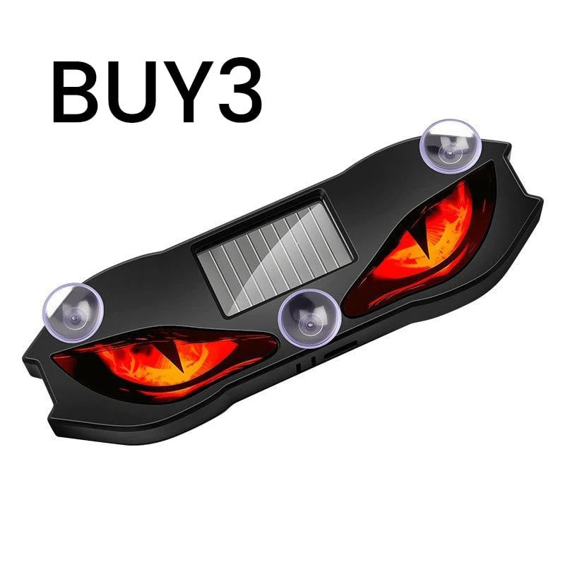 🎉🚗Solar-powered, weatherproof, automatic activation at dark – for more safety on the roadside. 🔥