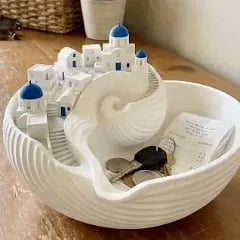 🌊Santorini Catchall Bowl