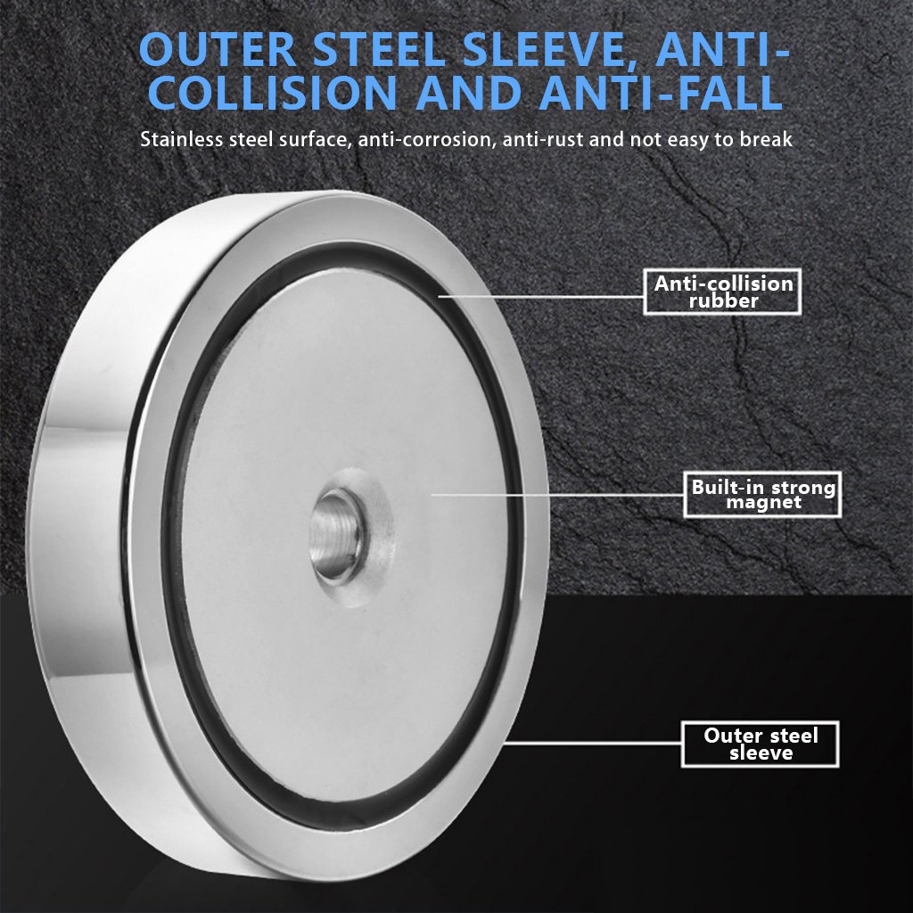Fishing Magnet: Super Strong Neodymium Magnet for Epic Treasure Hunting