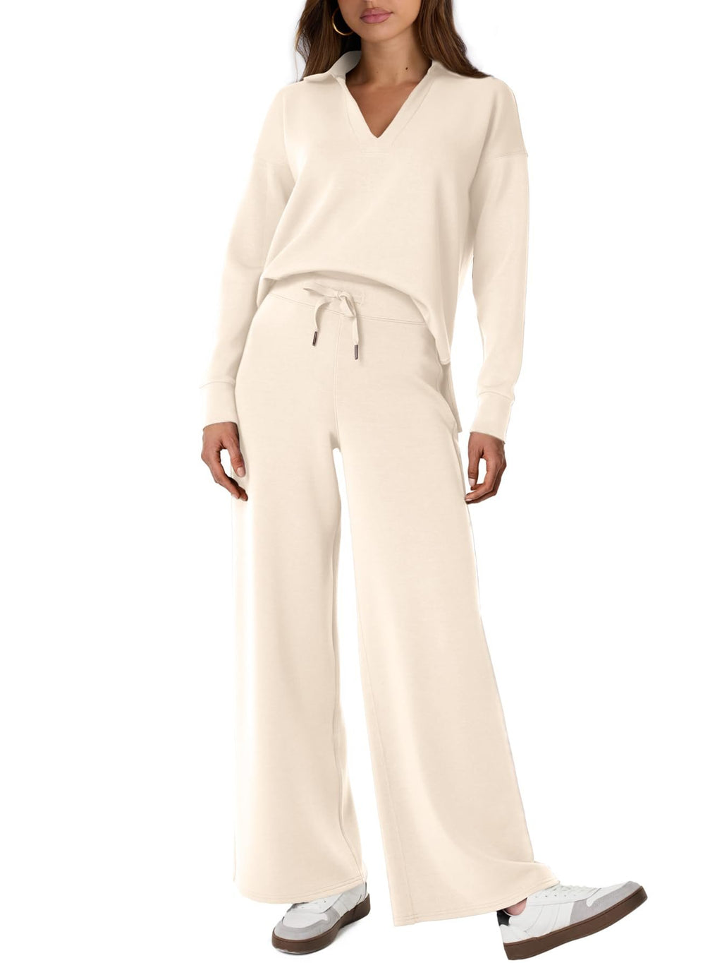 🔥Last Day Free Shipping-Women's 2 Piece Sets Outfits Casual Long Sleeve Sweatsuits Sets