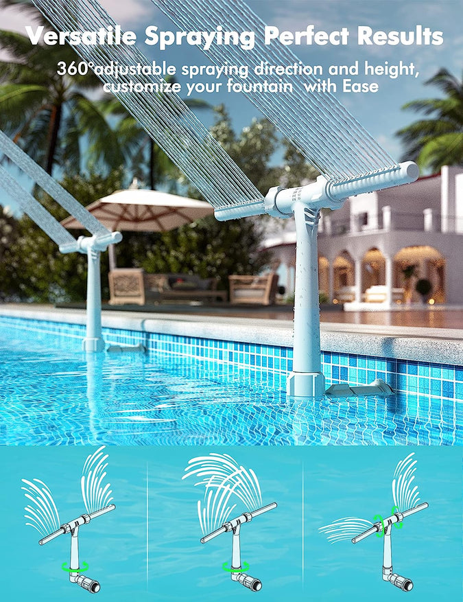 Pool fountain stand – lionclay