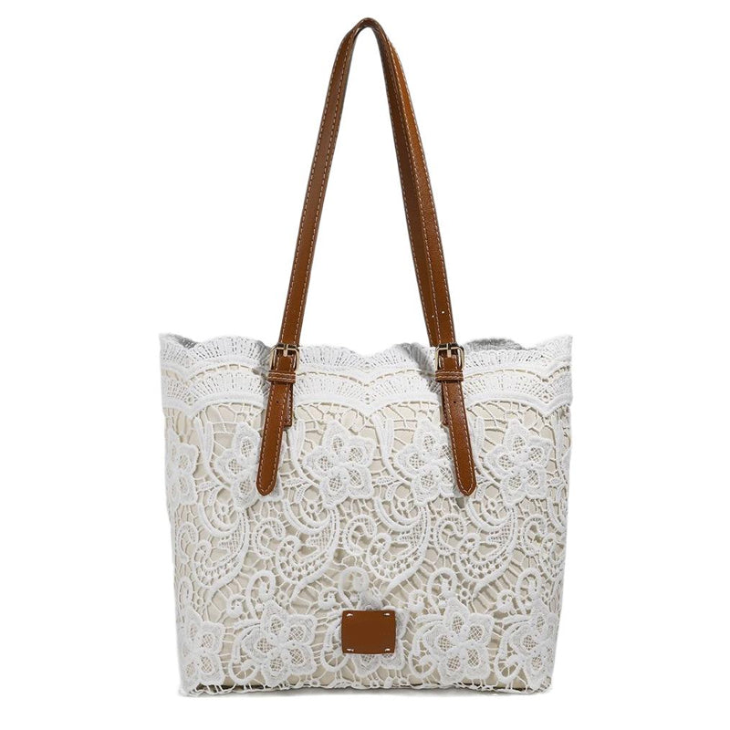 🔥 Vintage Lace Shoulder Bag – Elegant Lace, Spacious Interior & Adjustable Strap – Perfect for Wedding, Daily & Travel ✨