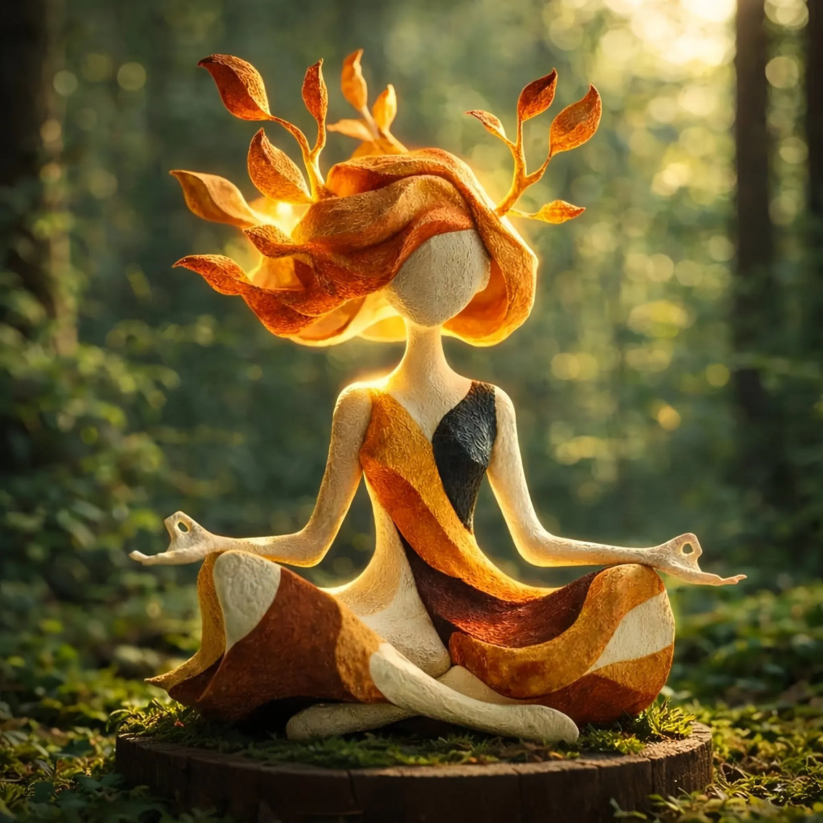 🏆 🌱🧘 Serenity Growth | Statuetta scultorea "Armonia Interiore"