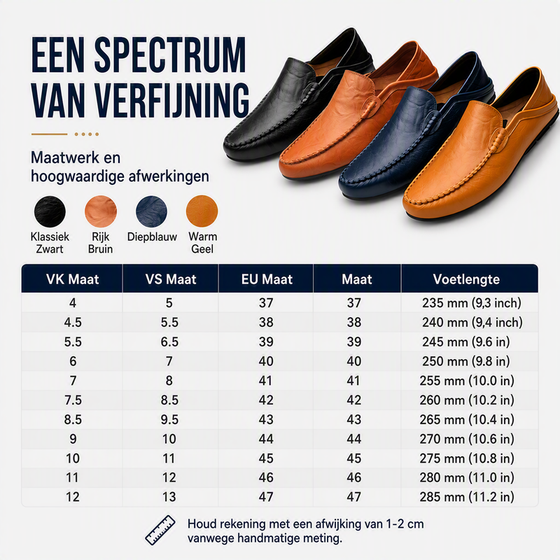 ❄️👞Heren Leren Loafers – Comfortabele Instappers met Klassieke Look voor Werk, Autorijden en Dagelijks Gebruik