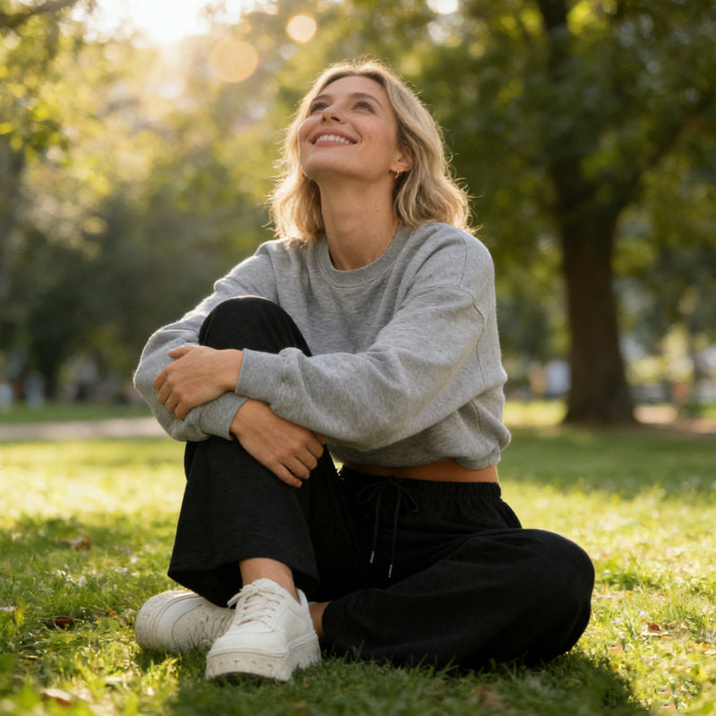 ✨Wijde Joggingbroek voor Dames met Hoge Taille – Comfortabele Sweatpants met Trekkoord voor Thuis en Onderweg