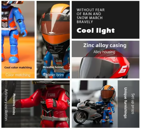 From Rider to Helmet — The Coolest Transforming Motorcycle Model Ever!