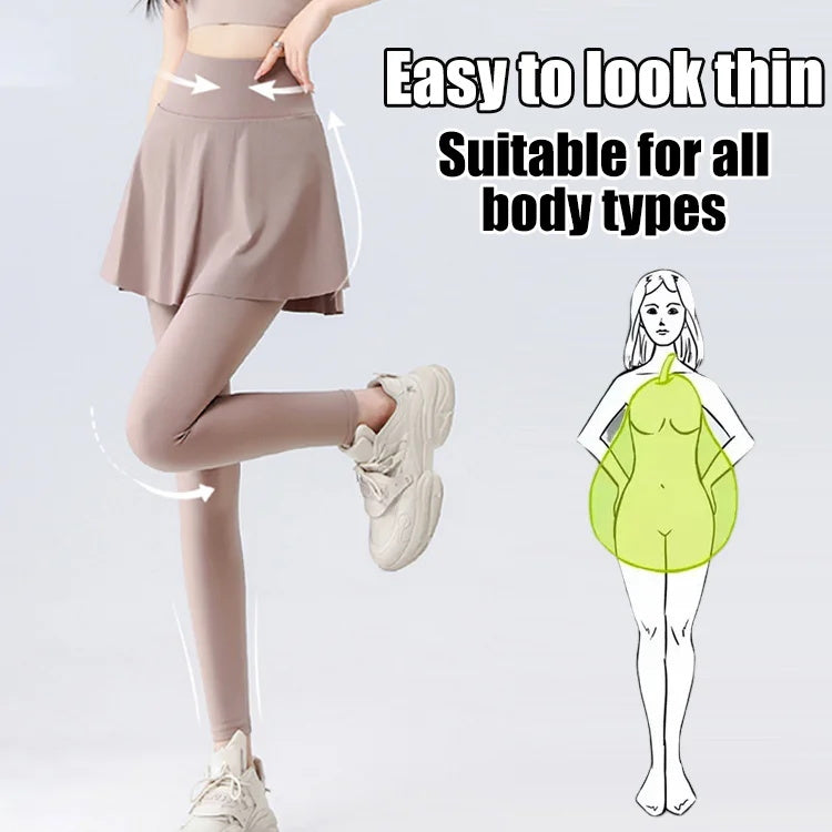 Fake Two-piece Slimming Butt Lift Shark