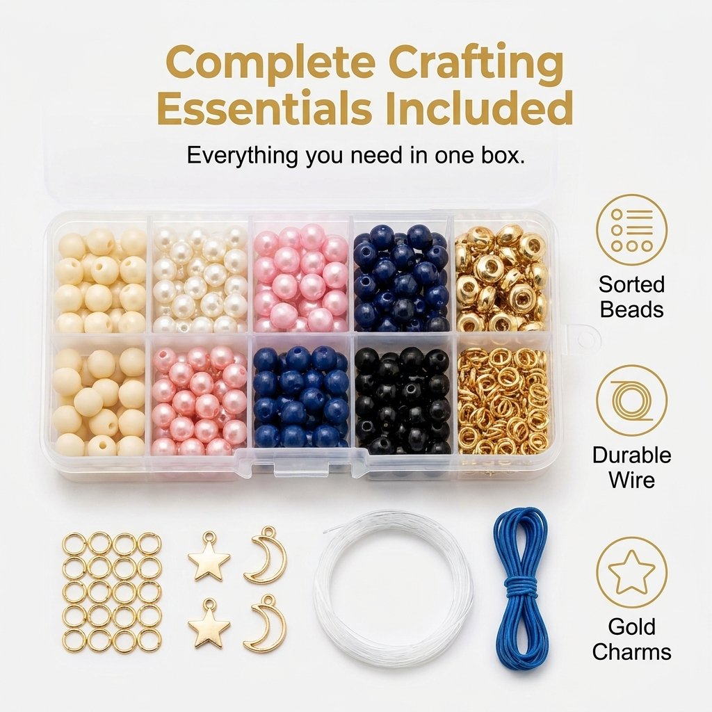 ✨Animal Guardian Beading Craft DIY Kit 📿 8 Magical Forest Animal Designs