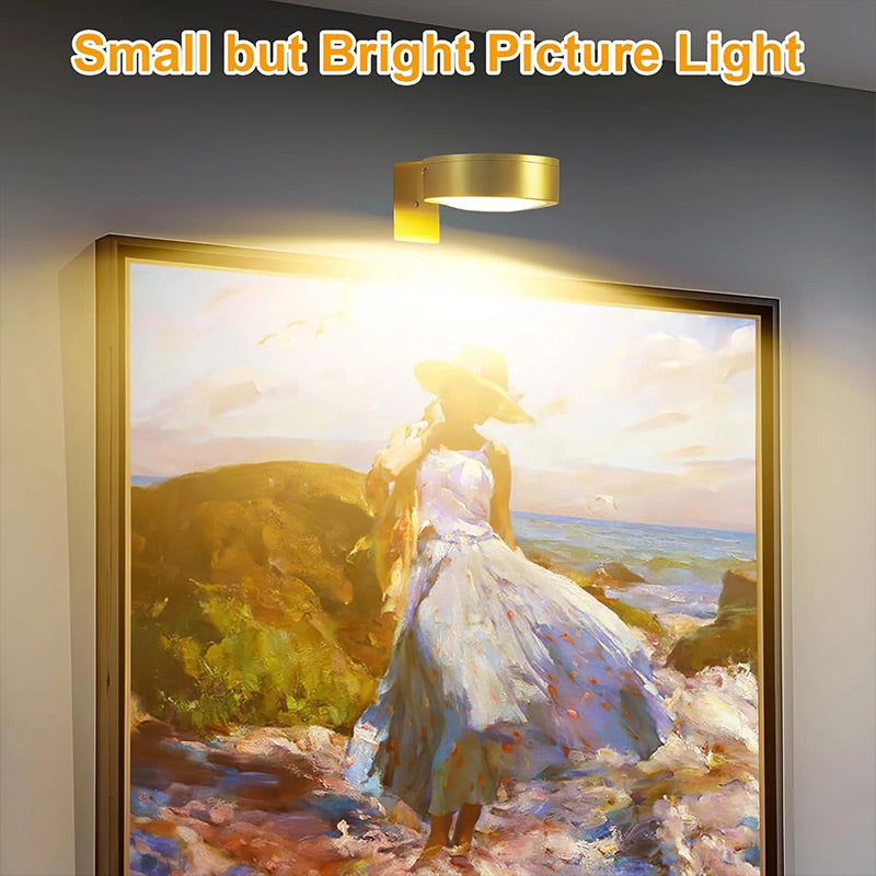 Minimalist Rechargeable LED Wall Spotlight