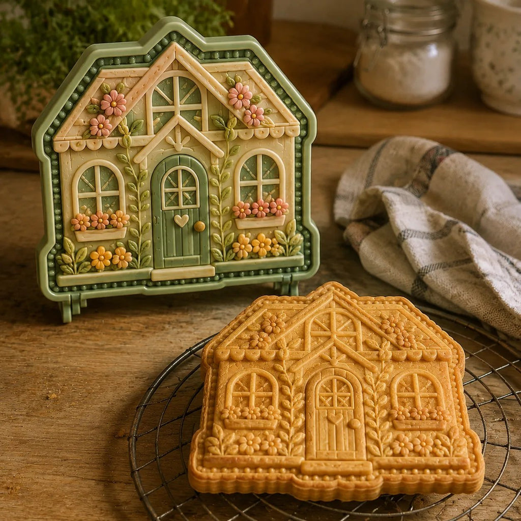 ⏳🌸 8-Design Spring Garden Mini Pie Mold Collection | Reusable Embossed Molds for Shaping Detailed Bee, Butterfly, Ladybug, Sunflower, Cottage & More
