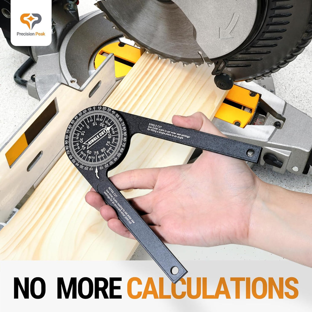 7-Inch Aluminum Alloy Miter Saw Protractor