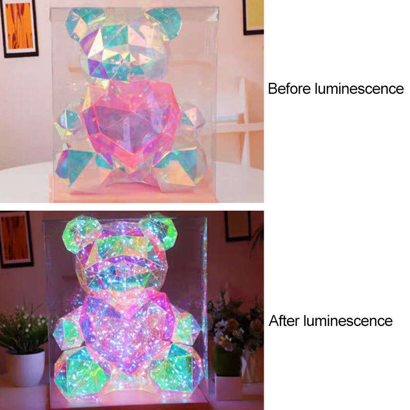 🎁 Colorful, bright bear