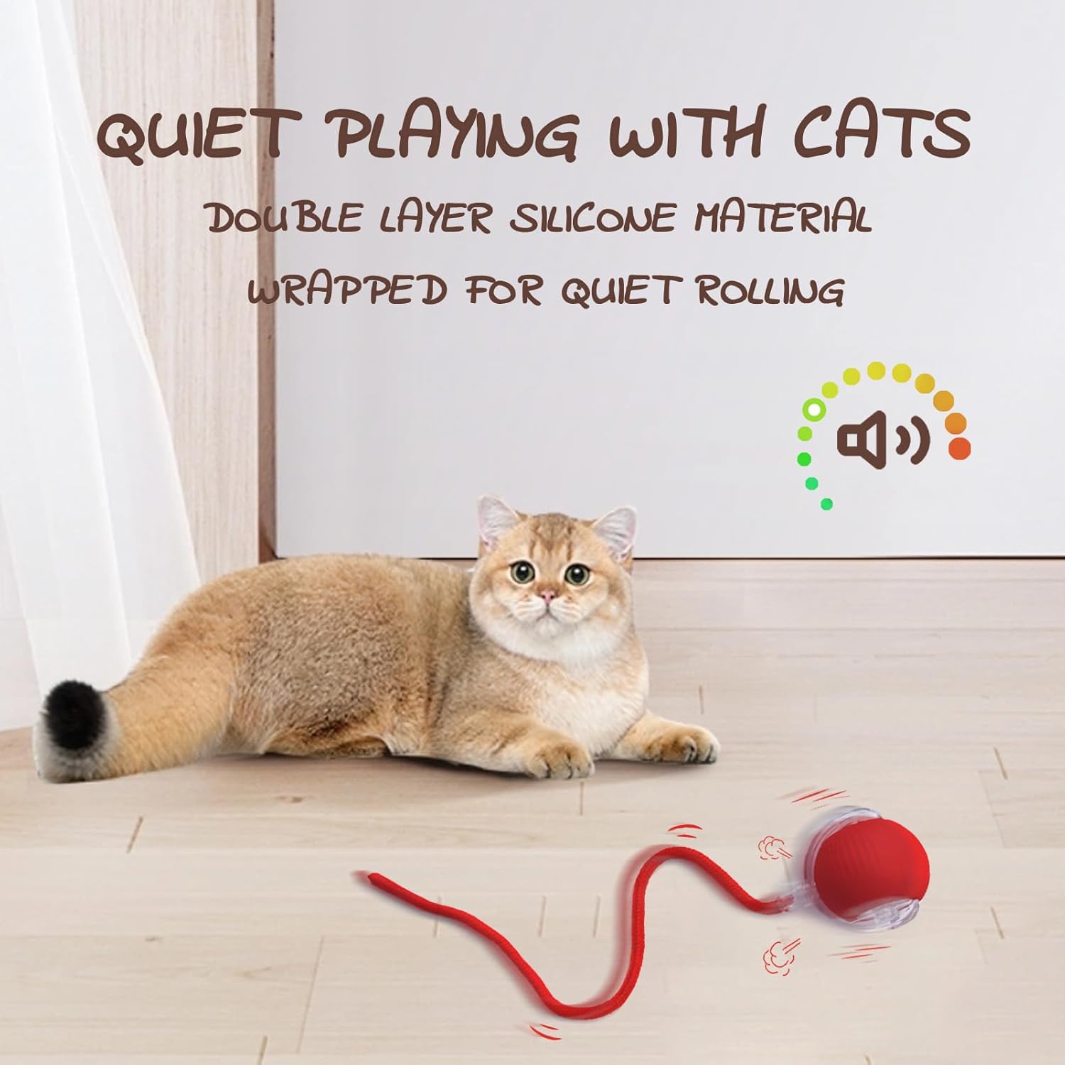 Pet Interactive Rolling Ball🐾