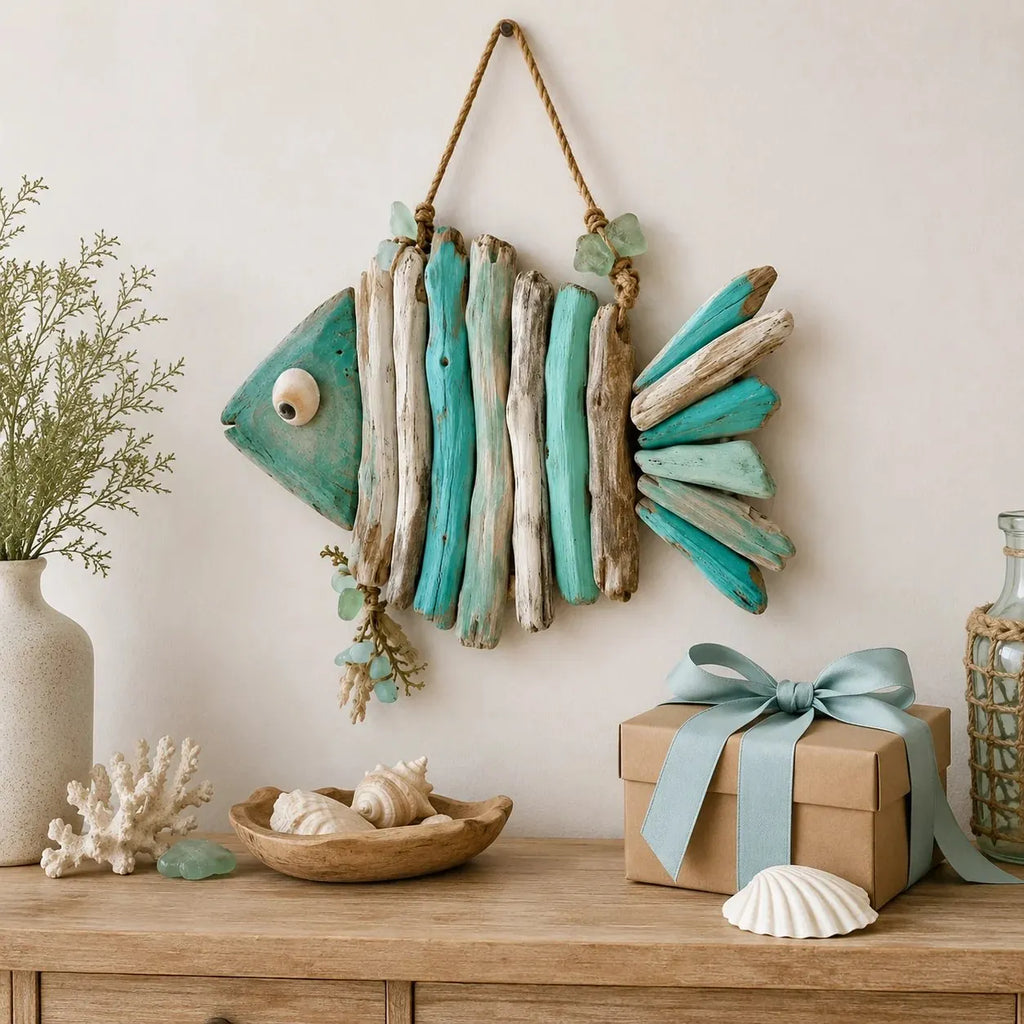 🎉Lighted Coastal Fish Wall Decor