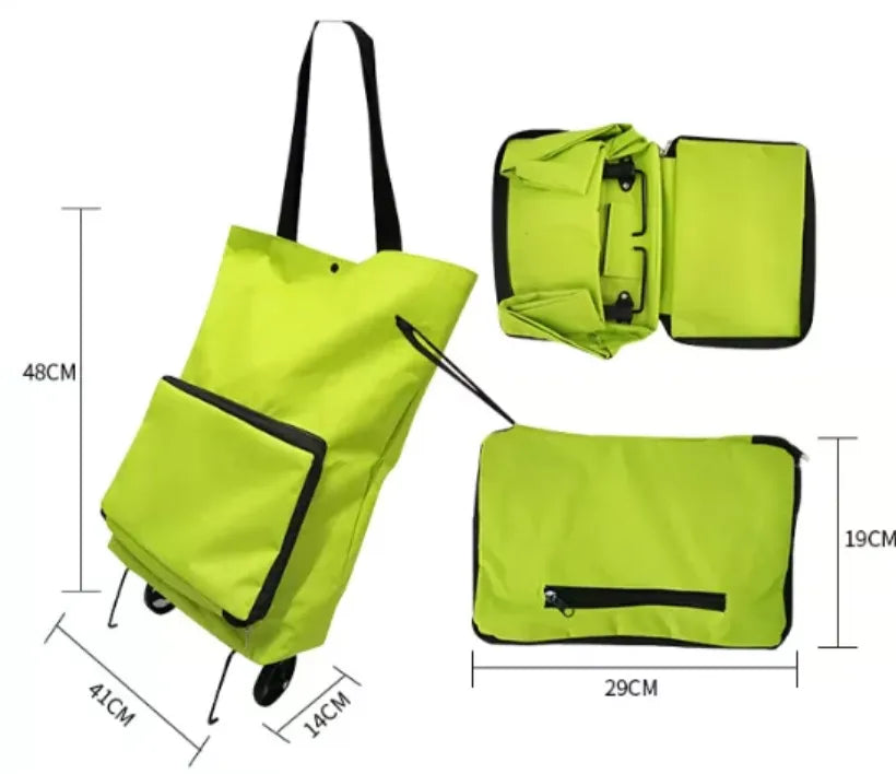 🥳💞 50K+ SALES! ⚡🛒 Shopping bag foldable green bag