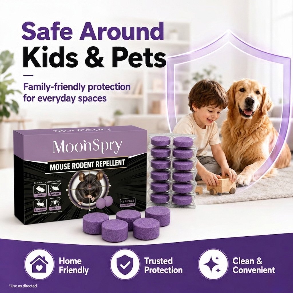 💖12-Pack Rodent Repellent Balls for Home Kitchen Effective Pest Control Solution