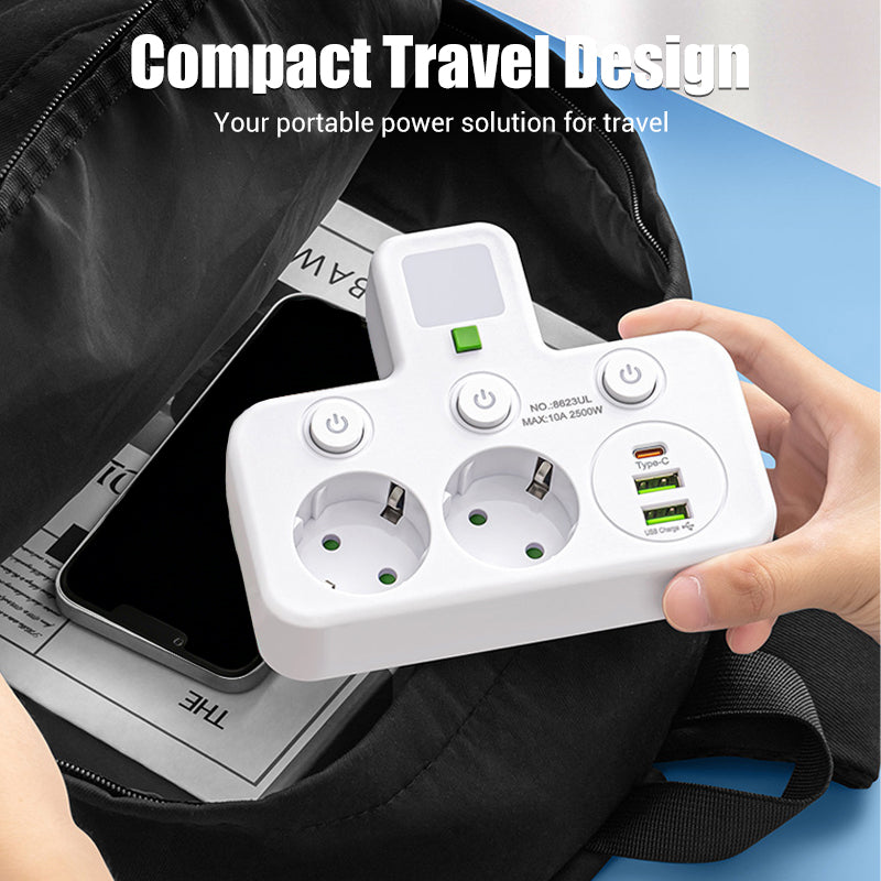 📢📢 ⏰Smart power strip with USB ports