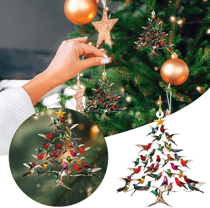 🔥2025 New Release 50% OFF - 🐦🎄Hummingbird Christmas Ornament💠
