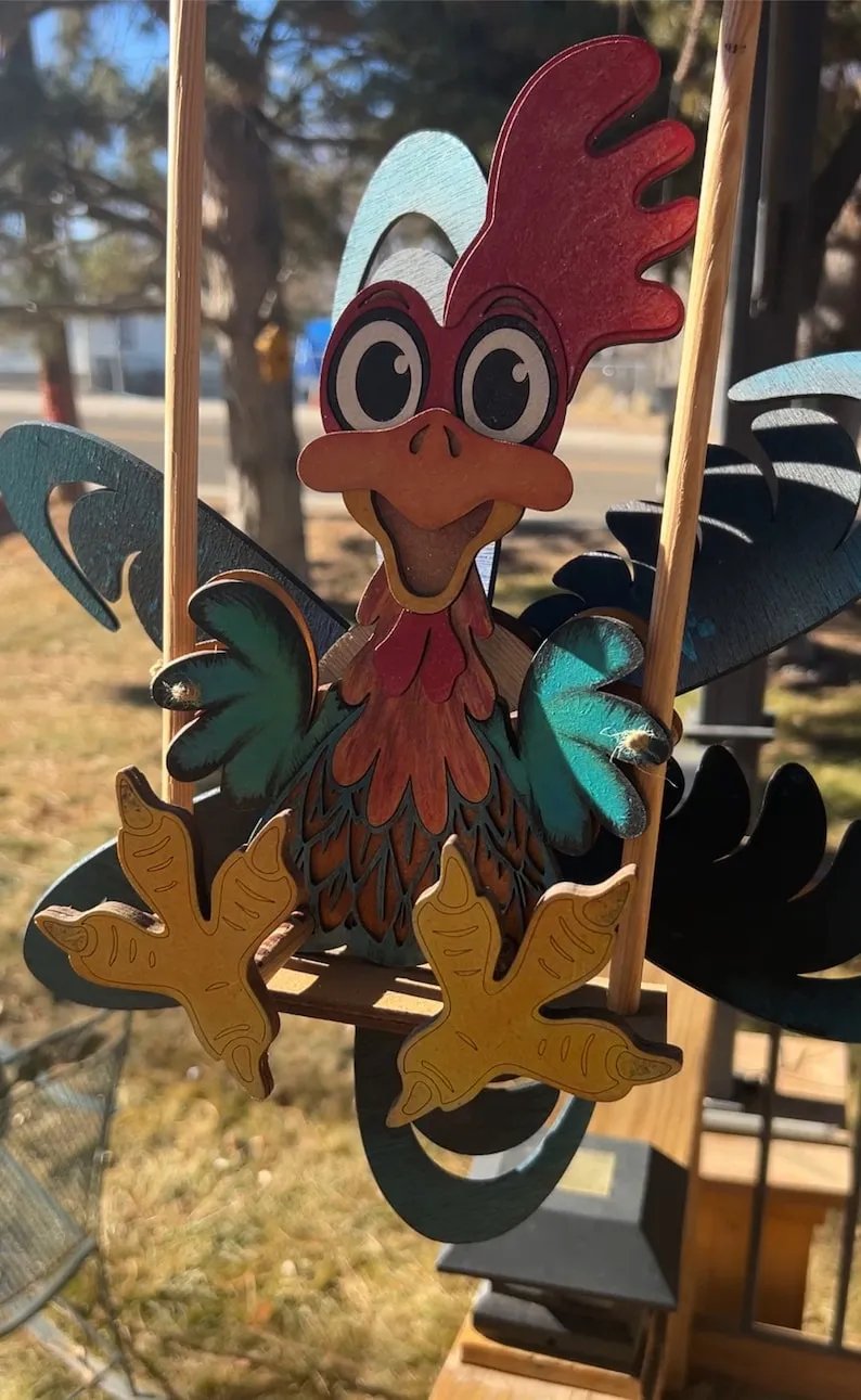 😂Funny Animal Windspinner