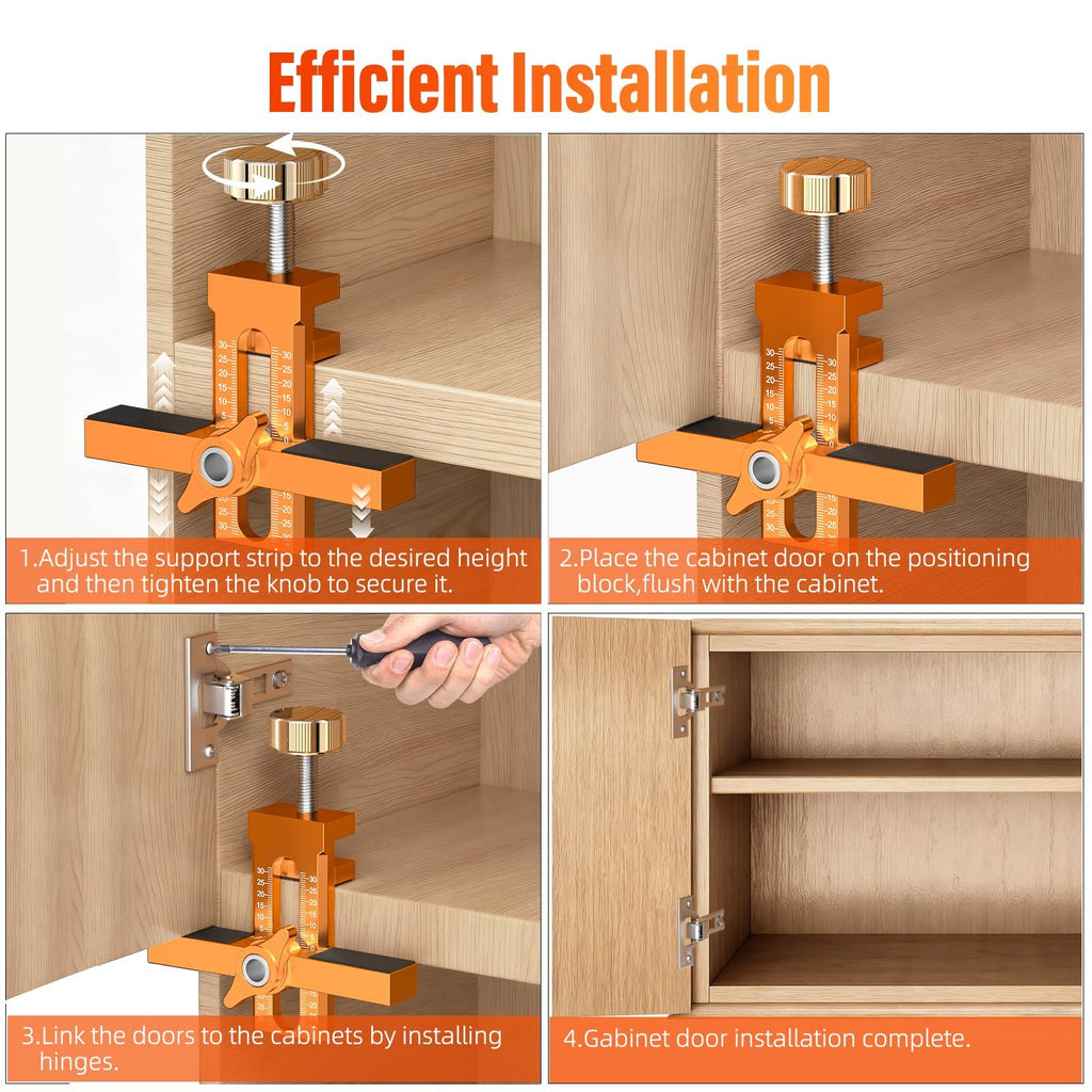 🔥Multifunctional Cabinet Door Installation Aid