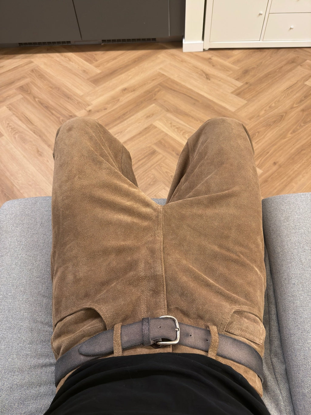 SUEDE PANTS