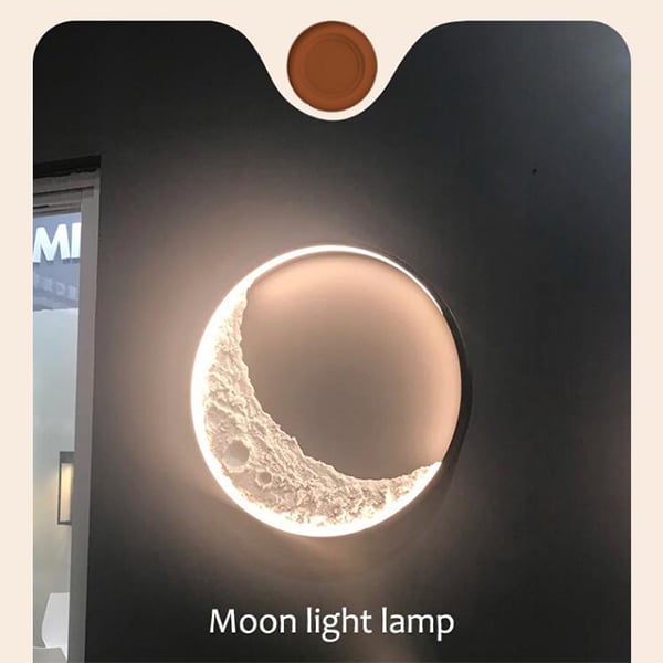 🔥 - DIY Moon LED Wall Lamp COB Light