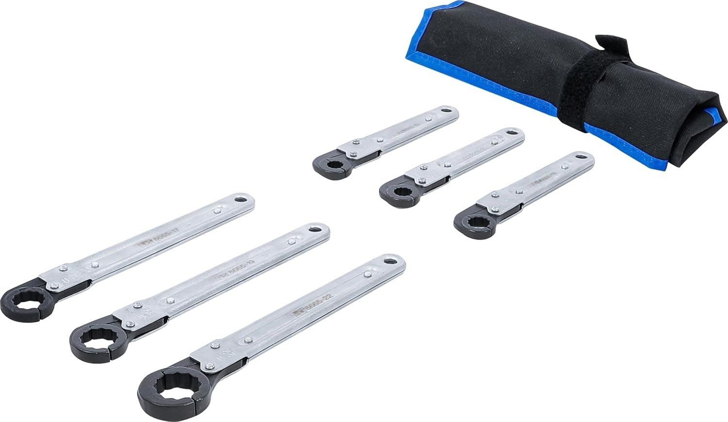 💖🔧 Line Ratchet Wrench Set – 6 PCS