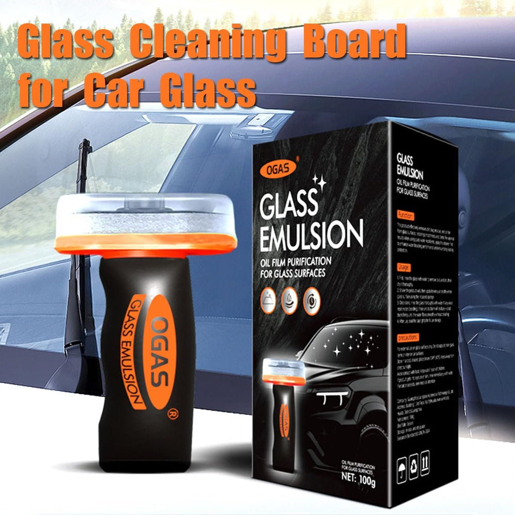 Windshield Oil Film Cleaner – Crystal Clarity for All Car Glass, Rain or Shine!