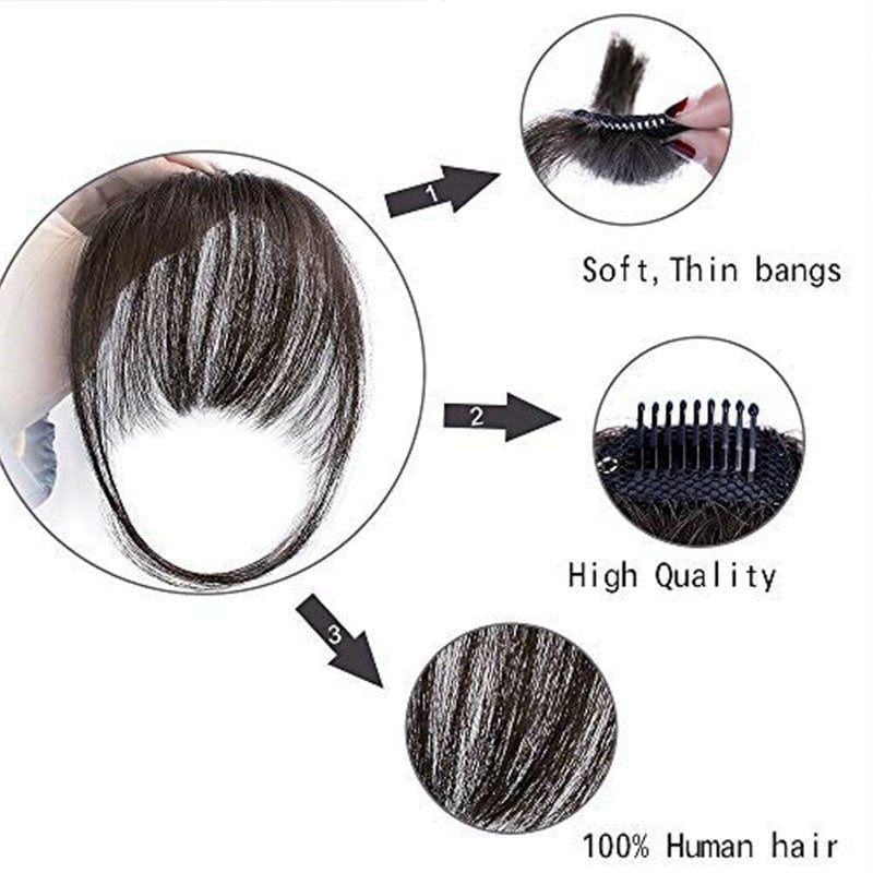 🎁Clip in Bangs (High temperature filament)