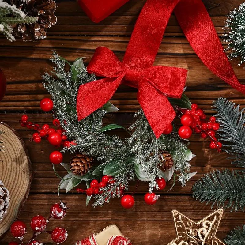 🔥 Almost Gone-💥🎀Mini Christmas wreaths for cabinets — the ultimate festive magic