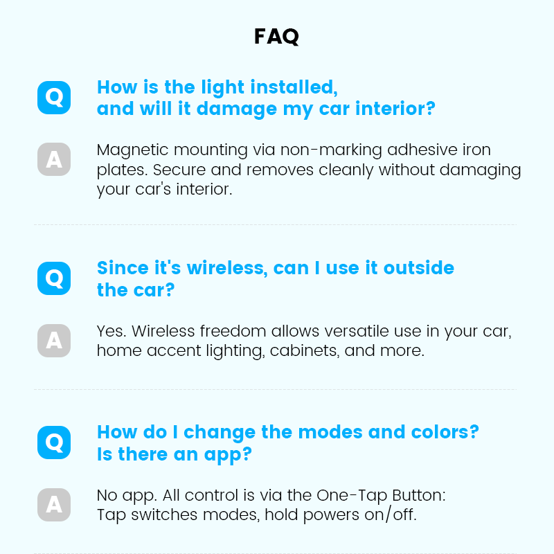 ✨[Car Interior Roof Light - Magnetic Multi-Mode Rechargeable]✨